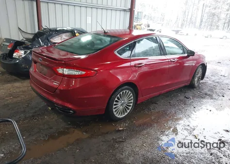 2014 Ford Fusion Titanium z USA, uszkodzony, nr VIN 3FA6P0D94ER219698